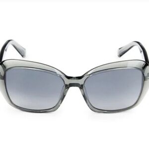 NWT Swarovski *Butterfly* Grey Silver Sunglasses NEW!